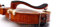 AMZZ Verstellbare Vollholz Geigenschulterstütze mit Klappfunktion für 3/4 4/4 Violine und 12 13 Viola (3/4 oder 4/4 Violin-Schulterstütze)