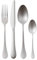 Sambonet Bloom Servizio Tavola Posate Set 24 Pezzi Antique Satinato