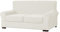 EBETA E Sofahusse Sofabezug mit 2 Separatem Sitzkissenbezug Stretch Couchbezug Elastischer Stretchhusse für Sofa (Weiß, 2 Sitzer)