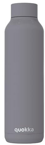 Quokka Solid - Rubber Moon 630 ML | Botellas De Agua Acero Inoxidable Sin BPA |Botella Térmica De Doble Pared - Mantiene el frío y el Calor para Niños y Adultos