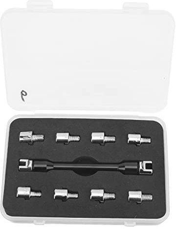Llave de Radios de Motocicleta, Juego de Llaves de radios de Motocicleta de Alta precisión para la mayoría de las motocicletas