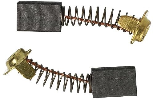 vhbw 2X Kohlebürste 17 x 11 x 7mm kompatibel mit Hitachi/Hikoki H 25PV Handkreissäge, Meißelhammer