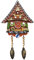 München Deutschland 3D Kuckucksuhr Kühlschrankmagnet Souvenir Geschenk, Kunstharz Handmade München Kühlschrank Magnet Home & Kitchen Dekoration Kollektion