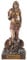 VOGLER Joh. Vogler GmbH Miniatur Figur griechische Göttin Aphrodite- mit Bronzefarbe bemalt by Veronese