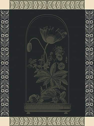 LE JACQUARD FRANÇAIS 28998 Geschirrtuch Curiosites Florales Empire 60x80 cm Baumwolle
