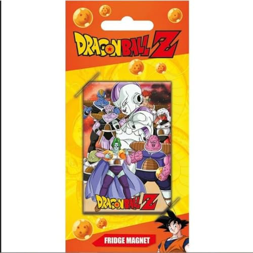Dragon Ball Z Fridge Magnet (Villains Looming Design) - Official Merchandise
