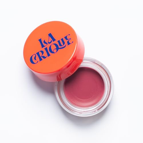 La Crique - Lippenbalsam & Rouge - Creme-Rouge & Getönter Lippenbalsam - Angereichert mit Hyaluronsäure + Vitamin C - Leichtes Creme Make-up und Hautpflege - 99% Nat. Inh. - Vegan – Palisander