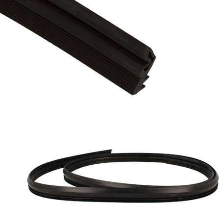 JCSPARES® - Guarnizione Perimetrale 3 Lati 1690 mm Porta Lavastoviglie Compatible Con Whirlpool Compatible Con Bosch Con Compatible Beko ADG ADG63 ADG75 Per Modelli ADG ADG63 ADG75 Ed ULteriori