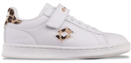 Lotto Mädchen Sneaker, White Leo, 34 EU