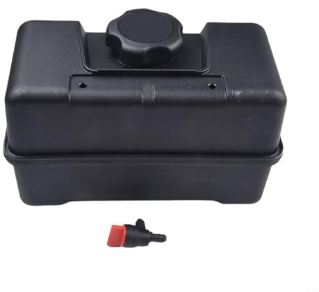 Homefurnishmall Réservoir de carburant en plastique de rechange pour moteurs 691993 d'une capacité de 4 litres, universel, compatible avec les applications de 4 litres, essence et gazole, comme neuf
