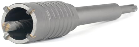 BINOTA Concrete Hole Saw 35 mm, Rotary Hammer Core Bit Hole Saw, with SDS Plus Shank 220 mm, for Concrete Cement Brick Wall Stone Masonry