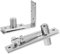 DOITOOL 1 Paar Sieben Zeichen Scharnier Nach Oben Und Unten Verdecktes Türscharnier Versteckte Türscharniere Geheime Türscharniere Pivot Tür Hardware Scharniere Outdoor DIY