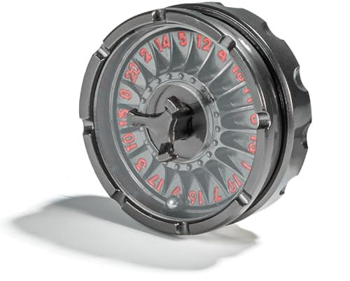 Set di Dadi DND, Set di Dadi Poliedrici in Metallo, Spinner Roulette D20, Dadi D&D 7-in-1 per Warhammer 40K, Dungeons and Dragons, Sci-Fi, Accessori per RPG, Regali per Giocatori con Scatola Regalo