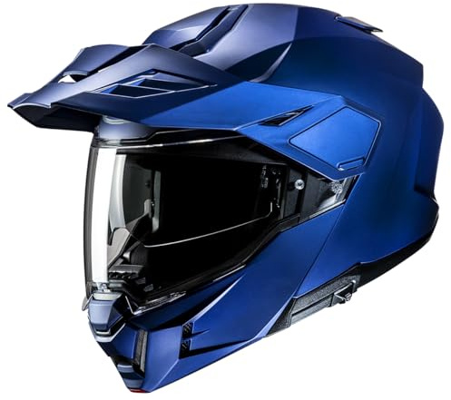 HJC, Modularer Motorradhelm i80 UNI Semi Flat Metallic Blue, XS