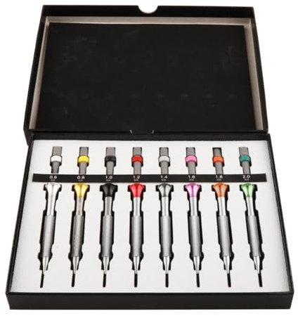 Harilla Juego de Herramientas para Relojeros, Destornilladores para Joyería