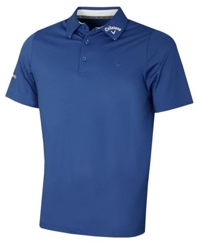 Callaway Golf Mens Chev Odyssey Polo Shirt - Galaxy Blue - XXXL