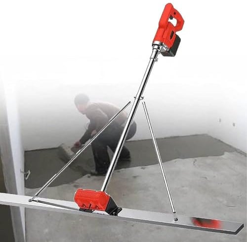 Elektrisches Betonbearbeitungswerkzeug mit Lithium-Batterie - Power Estrich und Float Finisher Set für professionelle Bauprojekte