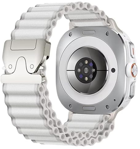 Nylon Armband für Samsung Galaxy Watch 9/8 / 8 Classic | Outdoor Sport Design, verstellbar, leicht und komfortabel, robustes Uhrenarmband