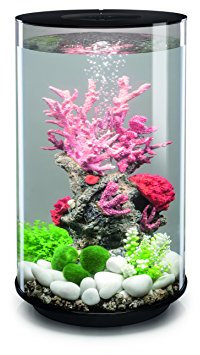 biOrb TUBE 30 LED Aquarium, 30 Liter - Aquarien Komplett-Set mit LED Beleuchtung und patentiertem Filter-System, Acryl-Becken