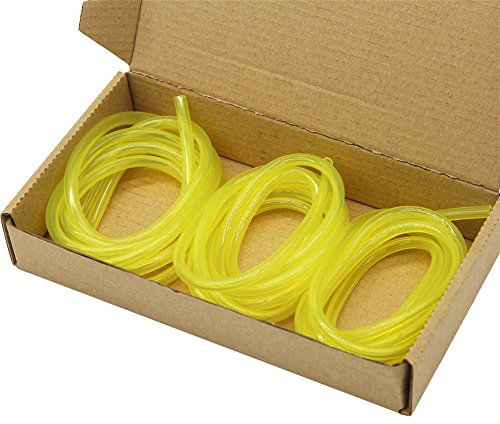 SWNKDG 3er Set Kraftstoffschlauch Innendurchmesser x Außendurchmesser 2,5 x 5mm 3 x 5mm 3,5 x 5,5mm Benzinschlauch Ölschlauch Dieselschlauch PVC Schlauch Wasserschlauch (1.5m)