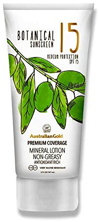 Australian Gold SPF 15 Botanical Lotion, 147 ml