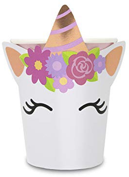 Hatton Gate Unicorn Paper Party Cups 8 Cups Per Pack