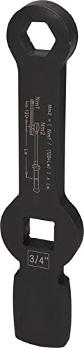 KS Tools 3/4' Schlag-Zwölfkant-Schlüssel mit 2 Schlagflächen, 26mm