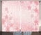 ABAKUHAUS Rosa Rustikaler Vorhang, Kirschblüten-Blumenkunst, Wohnzimmer Universalband Gardinen mit Schlaufen und Haken, 280 x 245 cm, Rosa