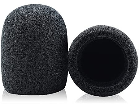 V-MOTA Staubdichter Schaumstoff-Schaumstoff, kompatibel mit Audio-Technica AT2020 AT2035 ATR2500-USB-Studio-XLR-Mikrofon, Heimstudio-Anwendungen, Ersatzkissen, Reparaturteile