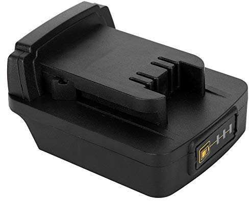 Battery Adapter, Electric Drill Battery Adapter Accessory Built‑in PCBA for Makita 18V to for Milwaukee M18