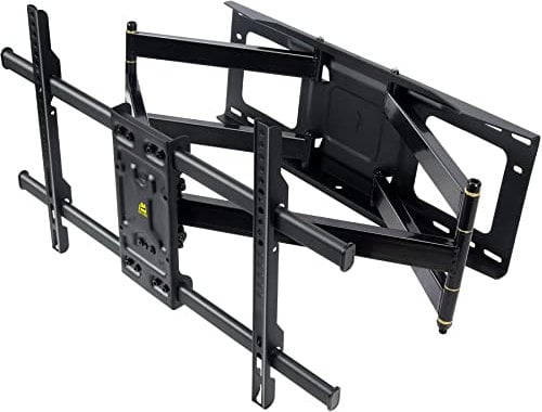 FORGING Mount Soporte de Pared de 765mm de Largo Alcance para televisores Planos y curvos de 37-86 Pulgadas, Brazo sólido de Movimiento Completo, inclinación y Giro, Carga de 75kg, VESA 600x400mm