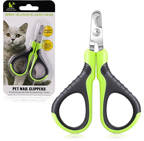 TIESOME Coupe-Griffes pour Animaux de Compagnie, Coupe-Griffes pour Chien, Chat, Professionnel, Ergonomique, antidérapant, Outil de toilettage pour Chiens, Chatons, Chiots