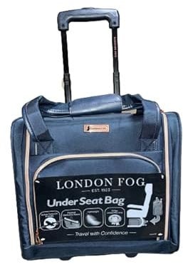 LONDON FOG Bromley Untersitztasche, 38,1 cm, Marineblau, Marineblau, Small