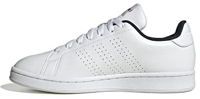 adidas Advantage Chaussures de Tennis pour Femme, FTWR White FTWR White, 38 2/3 EU