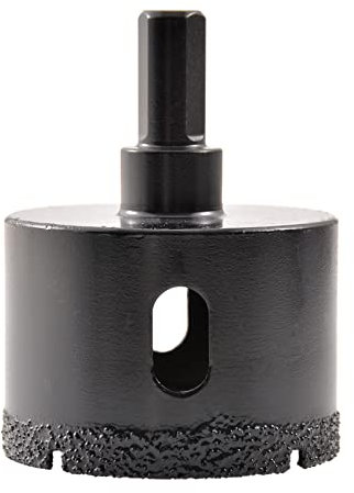 KATUR Punta diamantata brasata sega a tazza 50 mm, fresa a tazza per vetro, porcellana, piastrelle, marmo, ceramica, granito