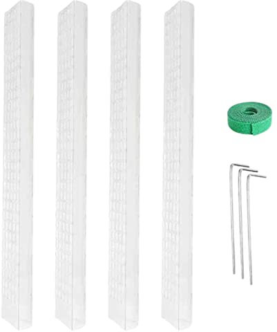 ulapithi Moosstangen-Sets Moss Pole DIY Moosstab Moosstange 24 Zoll Moosstangen Pflanzenstäbe Pflanzenstützstab Pflanzstangen Für Indoor-Kletterpflanzen Monstera, Sphagnum 4Stück