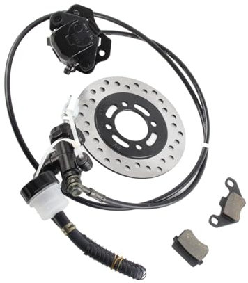 Kit de Frenos de Hidráulico para Bike Quad y Kart de Freno con Pastillas y Compatible con Marcas como Roketa Sunl y Baja