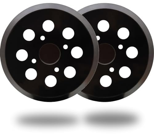 2 Pack 5 Inch 8 Hole Hook-and-Loop Replacemet Sanding Pad for SKIL SR211601 SR6604B SR660302 Random Orbital 5” Sander Pad