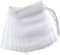 100 Pcs Tea Bags Empty Tea Filter Bags Small Muslin Bags Tea Filter Loose Tea Infuser Disposable Infuser with Drawstring, 6 x 8 CM