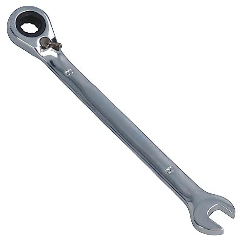 8mm Reversible Cranked Offset Ratchet Combination Spanner Wrench 72 Teeth