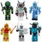 Figure, WKxinxuan 6 PCS Figure, Cake Topper, Giocattoli, Model per Bambini Compleanno Regali