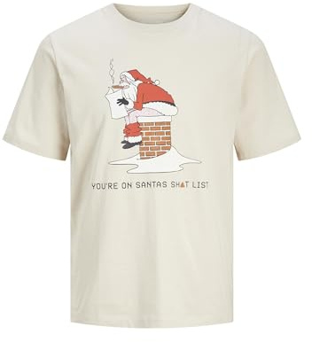 JACK & JONES Male T-Shirt X-Mas T-Shirt
