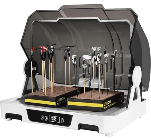 Cabina de pintura con aerógrafo, cabina de pintura modelo de gran capacidad con cubierta antipolvo, cabina de pintura con aerógrafo, secador de pintura en aerosol con ajuste de temperatura y tiempo, f
