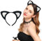 LAKJUOZ 1 Pièces Bandeau Oreilles De Chat, Serre-Tête De Chat, Accessoire De Cheveux, Pour Fille Et Femme, Costume De Fête, Décoration
