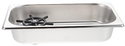 Homoyoyo Cup Rinser Bar Glass Bottle Rinser Stainless Steel Automatic High Pressure Washer Dish Drainer Rack Effortless Cleaning