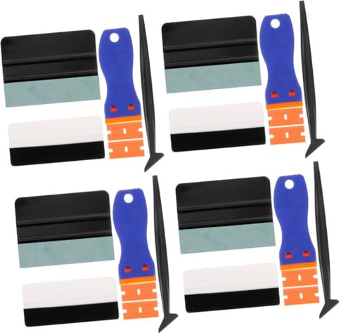 iplusmile 4sätze Kombiniertes Werkzeugset Für Folierung Und Tapeten Teiliges Für Auto Und Heimprojekte Langlebig Aus Vielseitig Einsetzbar Für Selbstklebende Folien Und Tapeten