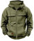 YCBMINGCAN Cargo Jacke Fall Hoodie Herren Einfarbig Langarm Sweatjacke Mit Reißverschluss Kapuzenpullover Loose Fit Tops Herren Zip Up Hoodies Männer Leicht Kapuzenjacke Outdoor (AG #1, XXXL)
