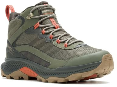 Merrell Unisex Speed Strike 2 Mid GTX/Olive - OliveRain Boot