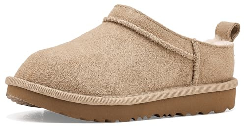 UGG Kids' K Classic Micro Boot, Sand, 6
