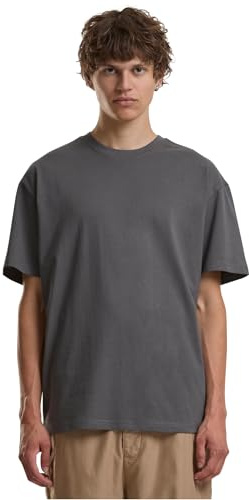 Build Your Brand Herren T-Shirt Cotton Loose Tee, lässiges Männer T-Shirt aus Baumwolle, Rundhalsausschnitt, lockere Passform, Größen XXS - 5XL